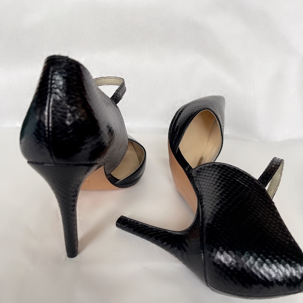 Nine West Jennelle Black high heel Shoes in size us 6M - Picture 4 of 10